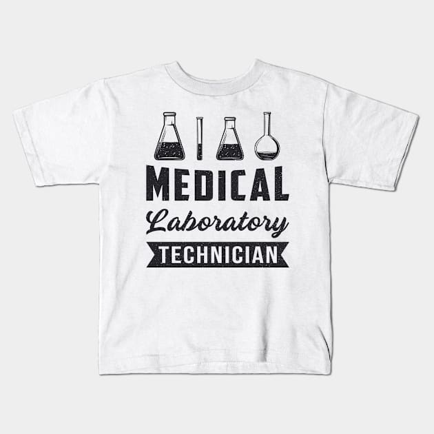 Medical Laboratory Technician Funny Lab Tech Gift Kids T-Shirt by T-Shirt.CONCEPTS